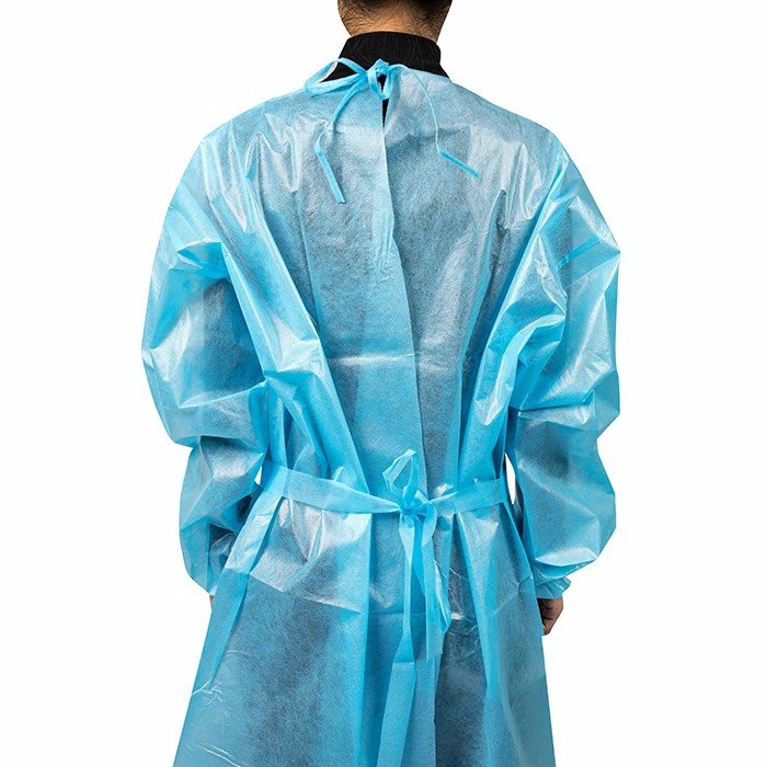 protective isolation gown aami level 2 4