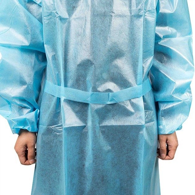protective isolation gown aami level 2 5