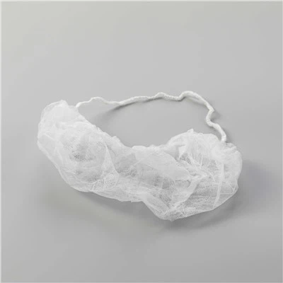Couverture de barbe jetable couleur blanche