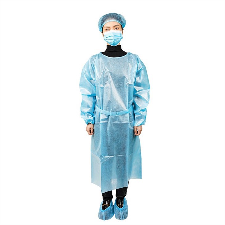 Waterproof isolation gown